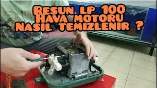 RESUN LP 100 HAVA MOTORU NASIL TEMİZLENİR? NASIL ÇALIŞIR? Resun LP 100 air pump clean & maintenance