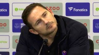 Everton 1-0 Chelsea - Frank Lampard - Embargoed Post-Match Press Conference