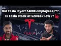 Did Tesla layoff 14000 employees?? | Tesla stock at all time low ?? | Economy | Job cuts | EP #16