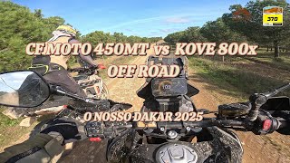 CF MOTO 450 MT VS KOVE 800X