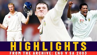 Smith's 259, Ntini 10-fer & Flintoff Brilliance! | Classic Match | England v SA 2003 | Lord's