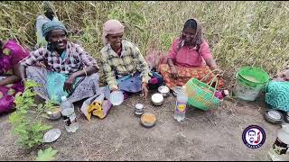 கிராமத்து விவசாய காட்டில் எளிமையான வீட்டு சாப்பாடு /Village Food Life /Sayalgudi Jegan