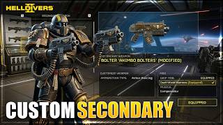 Helldivers 2 New Expanded Weapon Lab Customization With Update