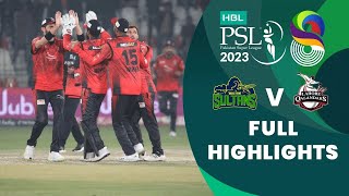 psl match highlights | Lahore qalandars Vs Multan sultans