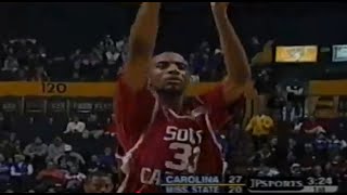 2006 Carolina vs Mississippi State Basketball SEC Tournament