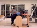 Gluteus Strengthening - Hip Extension Over The Pilates Barrel. PTVIP