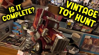 Hunting VINTAGE 80'S Collectables at the Toy Fair!