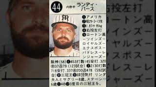 【カラー選手名鑑】ランディ・バース(阪神)1988年(87年度)昭和63年度