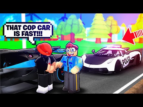 I Built THE FASTEST POLICE CAR In Roblox CDT!