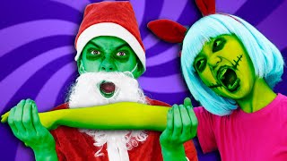Zombie Santa Ruined the New Year's Eve | Nursery Rhymes & Kids Songs