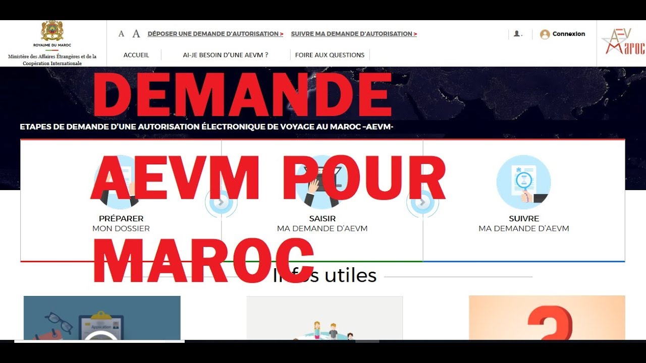 рџ рџ і Demande D Autorisation Aevm Maroc рџ є Ds Vision Prod Youtube