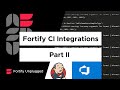 Fortify CI Integrations Part 2 (Jenkins, Azure DevOps)