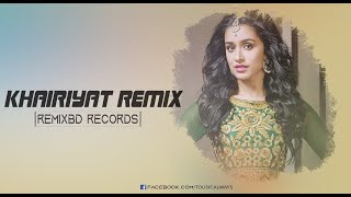 Khairiyat (Remix) DJ Joy | Arijit Singh | Sushant, Shraddha | RemixGuru | Bollywood Pop RemixBD R.