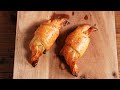 Rice Paper Chocolate Croissants ライスペーパー・チョコクロワッサン #asmr  #ricepaper #chocolate #croissant #crispy