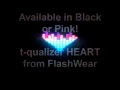 t-qualizer® Heart by FlashWear® tqualizer el shirt