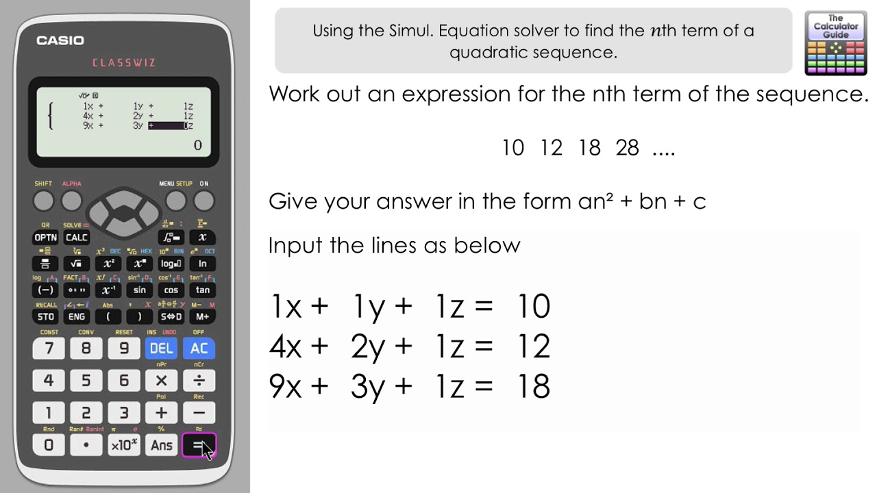 Solve For X Calculator