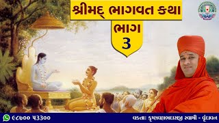 ભાગવત કથા ભાગ - ૩ (Bhagvat Katha Part - 3) | KV Swami | Krushnavallabh Swami