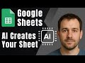 How to Automatically Create Google Sheets Using AI (2025 Tutorial)