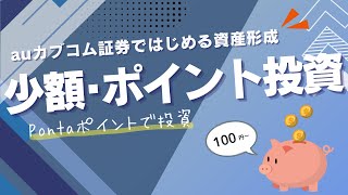 【サクッと解説】少額から始めるPontaポイントで簡単投資スタート！