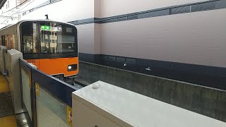 【入線】和光市駅に東武東上線東武50050系準急川越市行きが入線　ミニ８９０