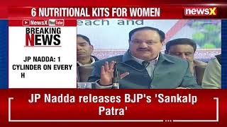 Delhi Elections: BJP Unveils Sankalp Patra with Health Boost for Women | Key Details Explained in PC