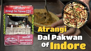 Atrangi Dal Pakwan Of Indore😱 | Indian Street Food