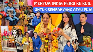 Mertua India Ke Kuil Untuk Sembahyang Atau Puja‼️Tinggal Di India‼️