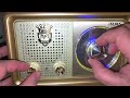 tuning prunus j 110 receiver on am radio mediumwave with comments and observations