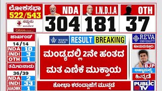 Lok Sabha Election Results Live 2024: Kumaraswamy Leading With 33 Thousand Votes | HR Ranganath