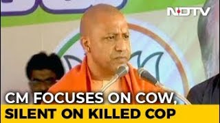 In Meet After Cop's Mob-Killing, Yogi Adityanath Focuses On Cow Slaughter