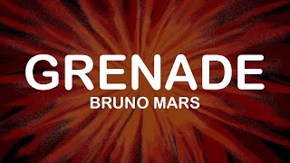 Bruno Mars - Grenade (Lyrics / Lyric Video)