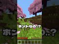 【衝撃映像】感動で涙が出てしまう奇跡のシード値… 【minecraft 衝撃のマイクラパロディ】 マイクラ minecraft マインクラフト アスレ minecraftshorts