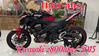 Phong motor:0927708888 KAWASKAI Z800abs/2015 BS:66 -XE BAO RÚT HỒ SƠ #xemaycugiare