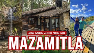 A weekend in MAZAMITLA, MONTEVERDE cabins, waterfall and MUNDO AVENTURA | One more trip