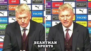 Man City 2-1 West Ham | David Moyes | Full Post Match Press Conference | Premier League
