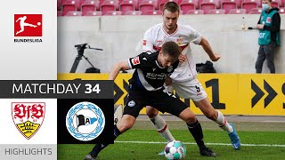VfB Stuttgart - Arminia Bielefeld | 0-2 | Highlights | Matchday 34 – Bundesliga 2020/21