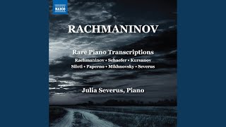 Aleko: Aleko: Intermezzo (Nocturne) (arr. S. Kursanov for piano)