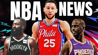 BEN SIMMONS & PHILADELPHIA 76ERS NBA NEWS & TRADE RUMORS | JAMES HARDEN & CHRIS PAUL TRADES | NBA