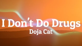 Doja Cat - I Don't Do Drugs (Visualizer) ft. Ariana Grande (Letra/Lyrics)
