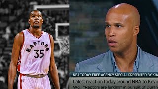 Richard Jefferson Says Raptors Should Trade EVERYTHING for Kevin Durant! NBA Today Nets ESPN