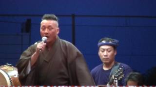 江州音頭　吾妻家安丸　♬河内長野地車協議会ふれあい盆踊り♬2017/07/22