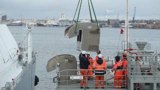 Pirmoji SGD perkrova Klaipėdos SGD terminale / First LNG reload in Klaipėda's LNG terminal