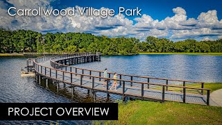 Carrollwood Village Park Timber Pedestrian Bridge - Tampa, FL | York Bridge Concepts