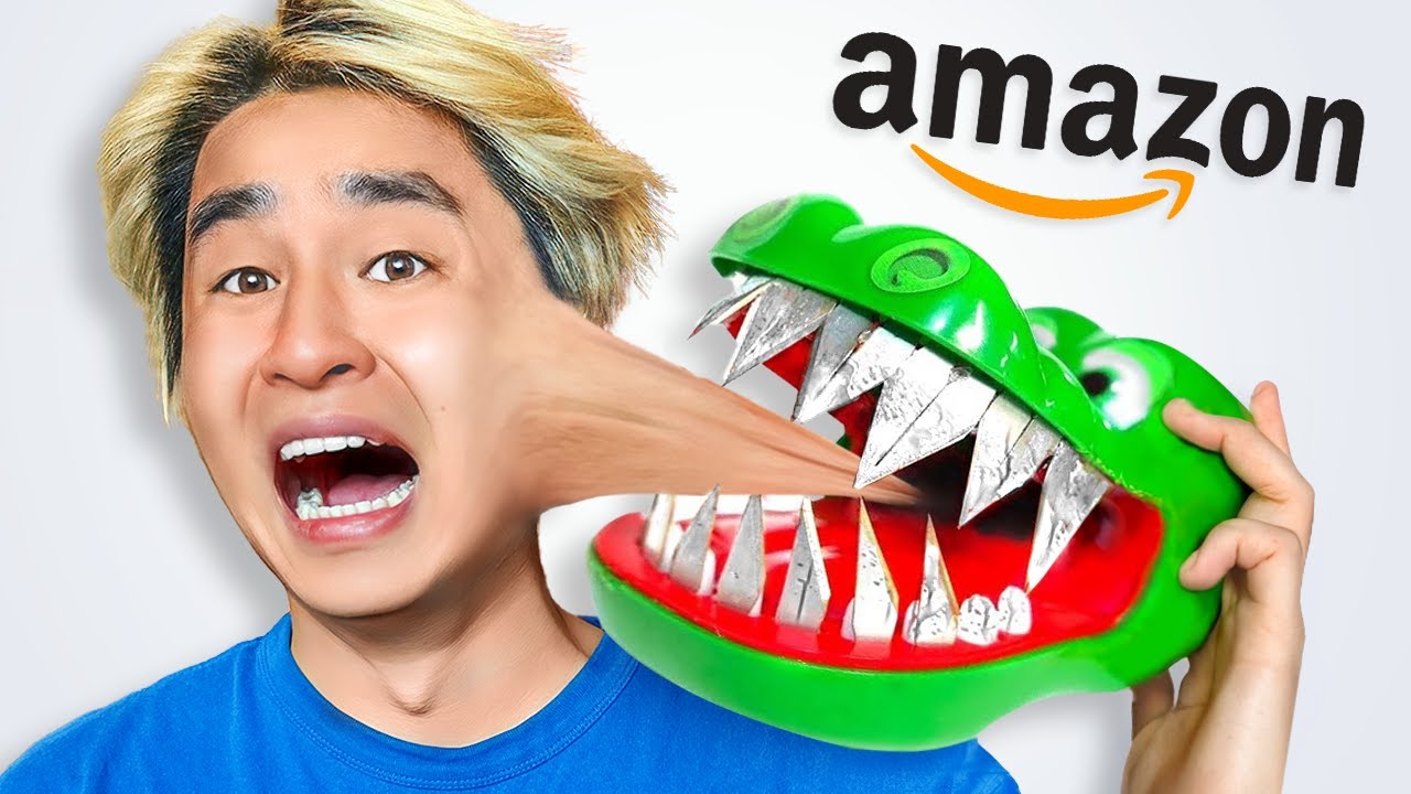 Trying 1 000 Banned Amazon Products Youtube