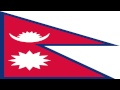 Bandera e Himno Nacional de Nepal - Flag and National Anthem of Nepal