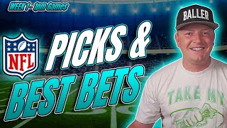 NFL Picks, Predictions, Best Bets, and Player Props For Week 1