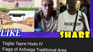 live interview with Togbe Tepre Hodo Iv paramount chief of Anfoega