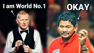 World No. 1 Snooker PLAYER Thinks He Can DOMINATE the GREAT EFREN REYES