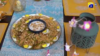 Sehri Table | 9th Ramazan | Chef Sumaira | 11th April 2022