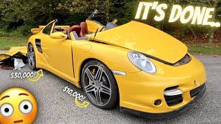 I Bought a DESTROYED Porsche 911 Turbo At Copart & IT'S BAD..